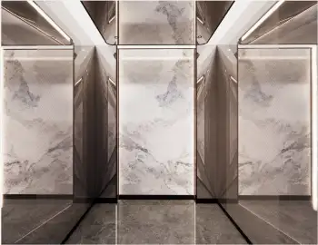 酒店电梯装饰效果图